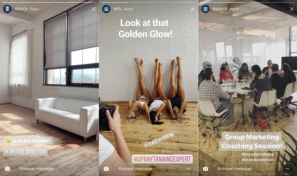 Tirez le meilleur des Stories Instagram pour votre marque